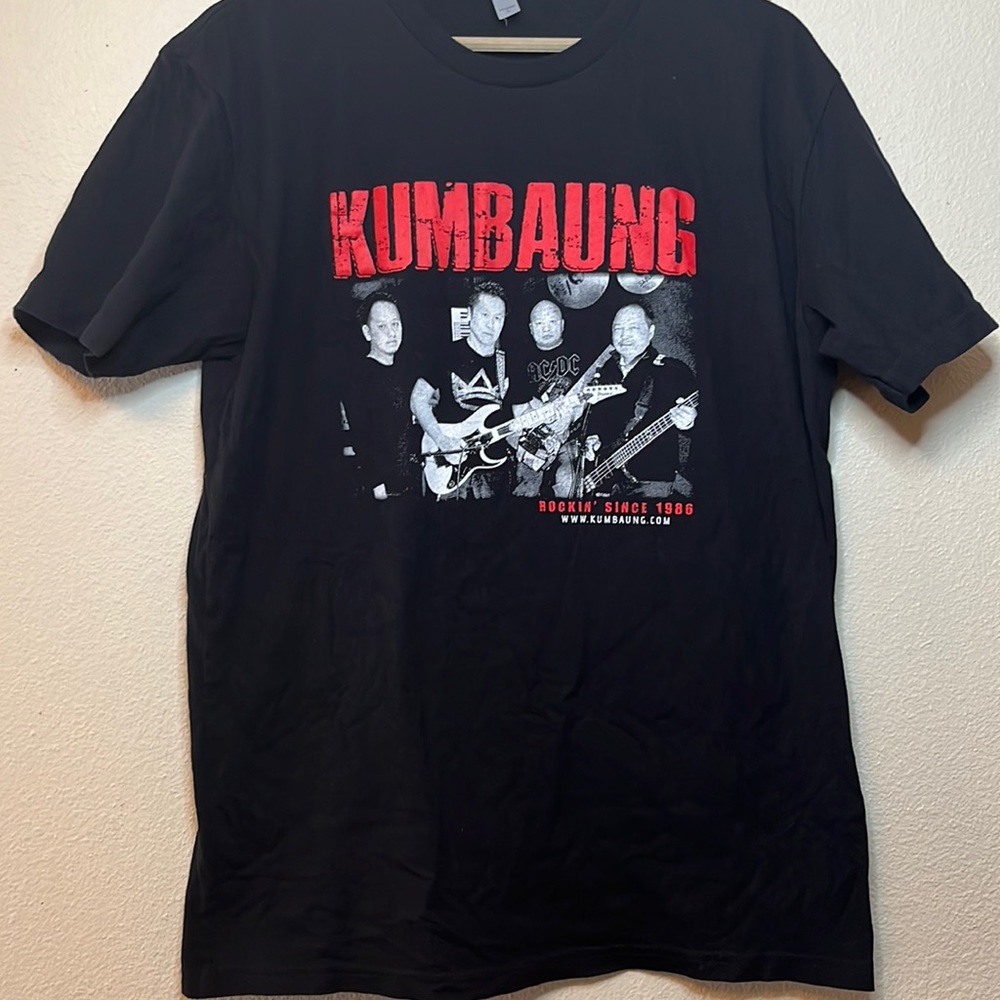 KUMBAUNG modern rock band T-shirt